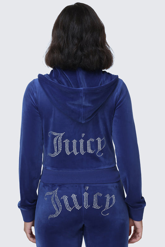 OG Big Bling Velour Hoodie