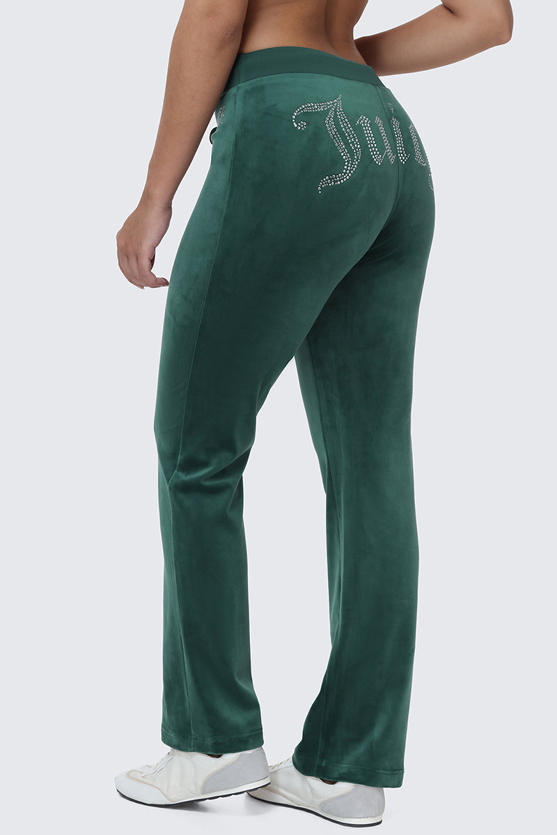 OG Big Bling Velour Track Pants