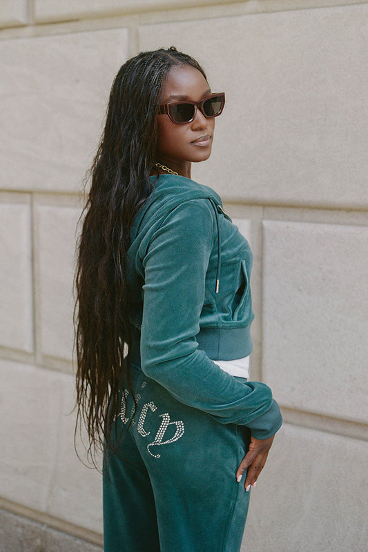OG Big Bling Velour Hoodie