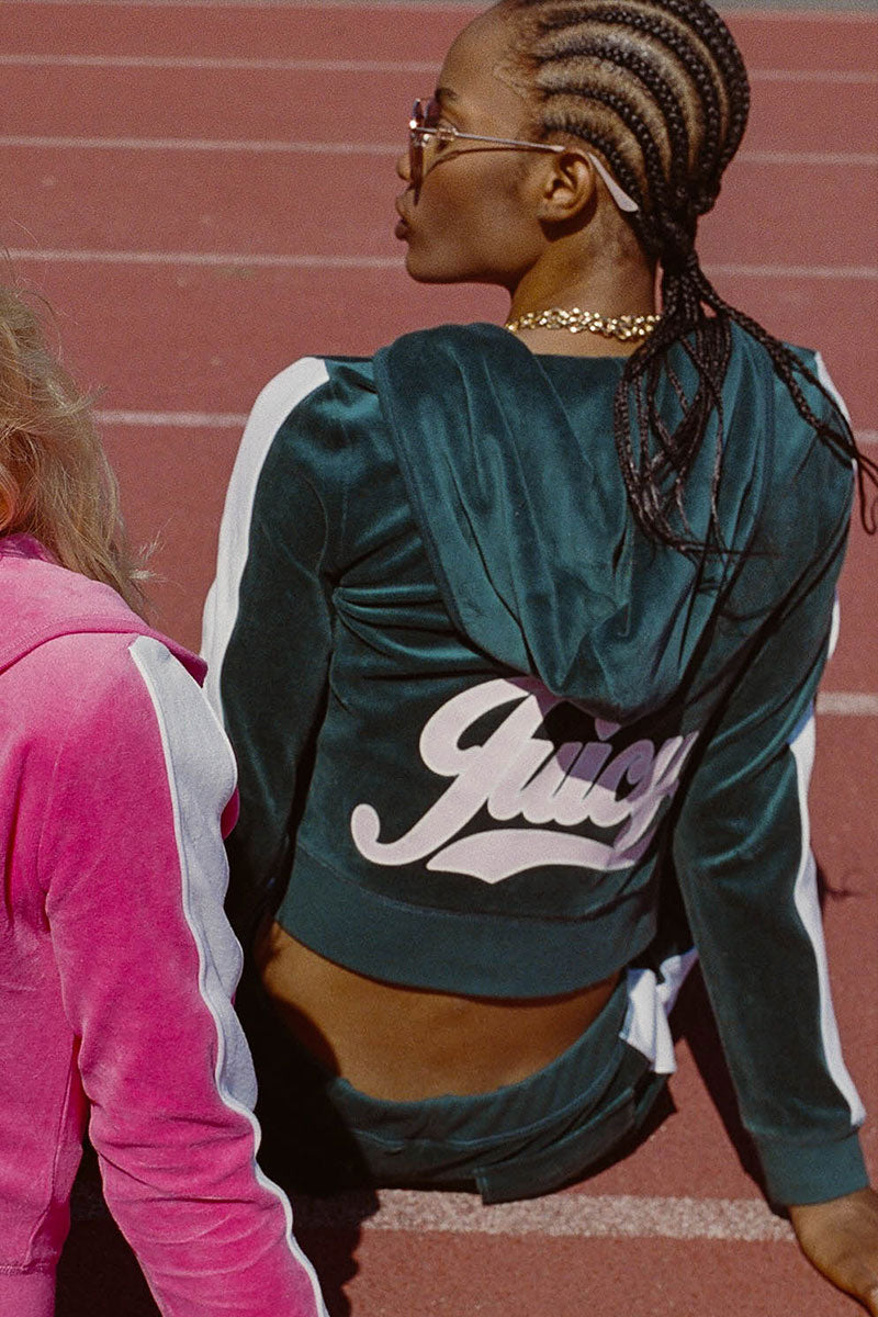 Cotton Velour Hoodie