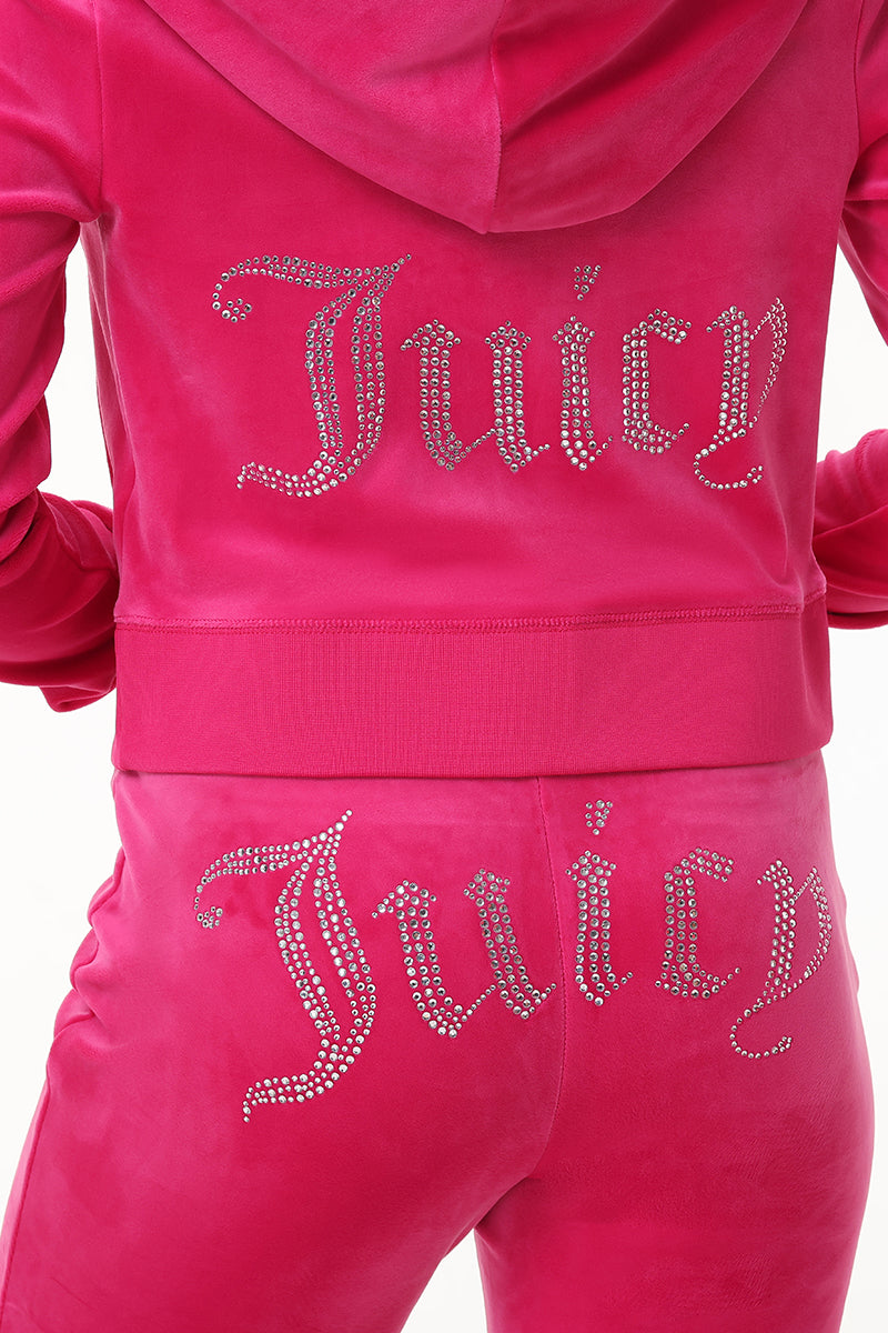 OG Big Bling Velour Hoodie