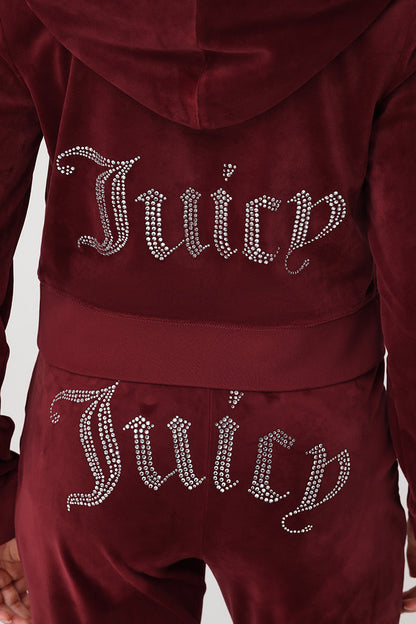 OG Big Bling Velour Hoodie