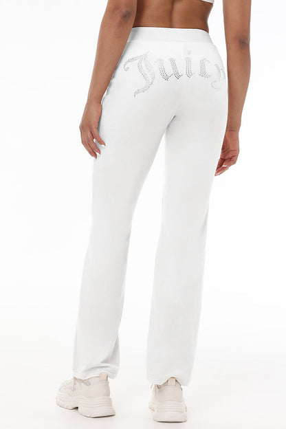 OG Big Bling Velour Track Pants
