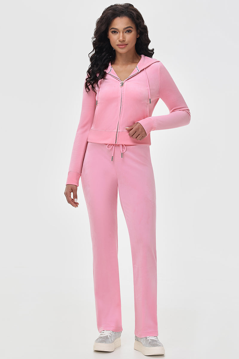 OG Big Bling Velour Track Pants