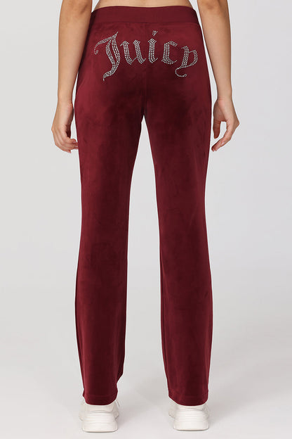 OG Big Bling Velour Track Pants