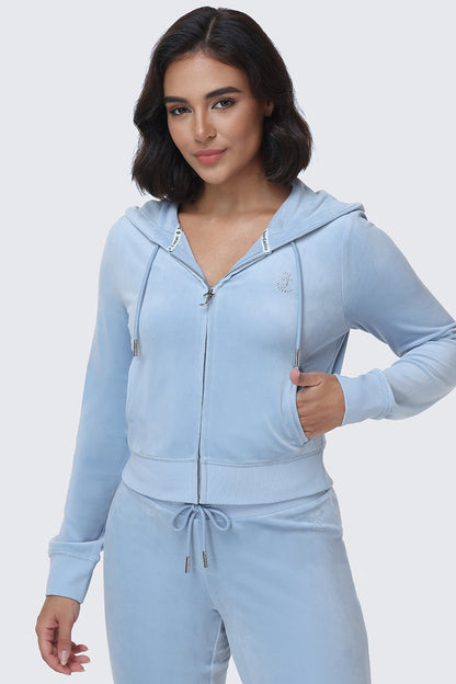 OG Big Bling Velour Hoodie