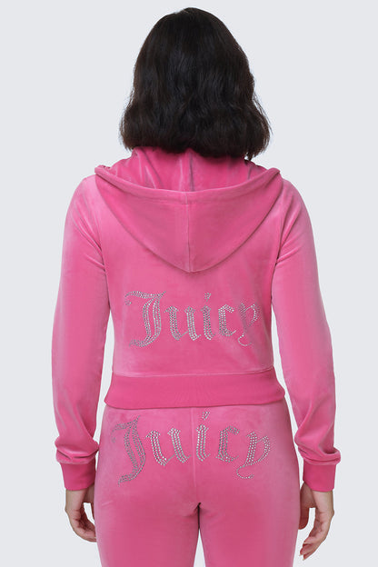 OG Big Bling Velour Hoodie