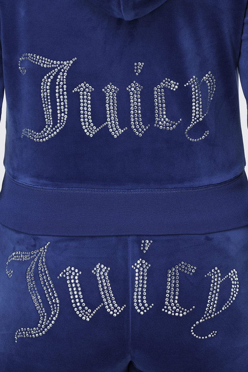 OG Big Bling Velour Hoodie