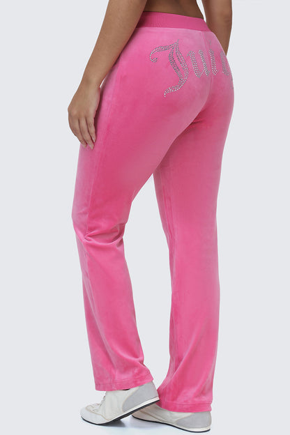 OG Big Bling Velour Track Pants