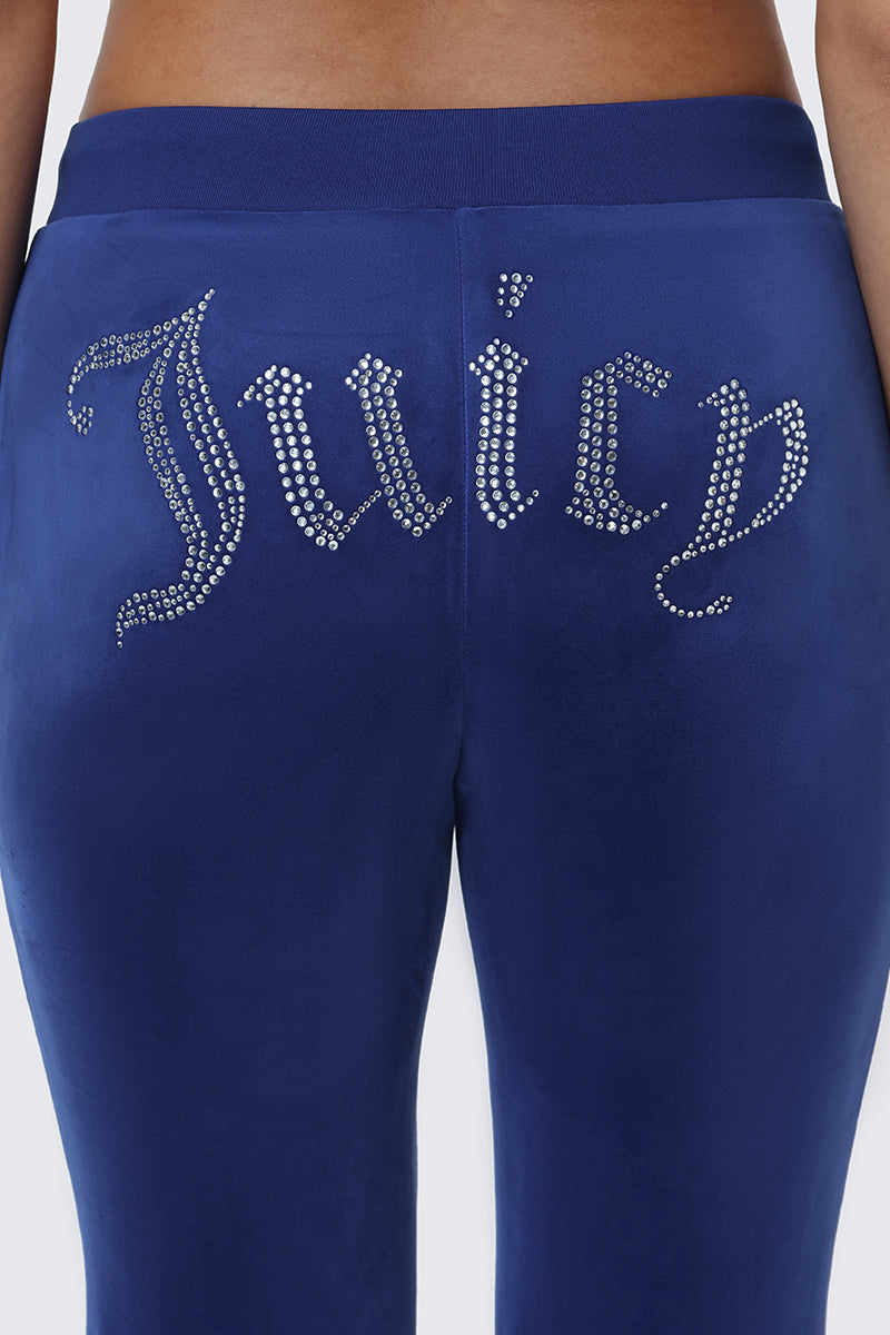 OG Big Bling Velour Track Pants