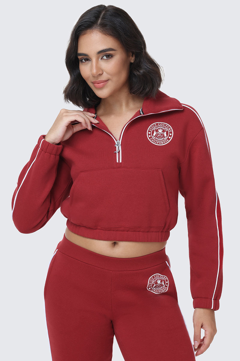 Scottie Fleece Quarter Zip Sweatshirt