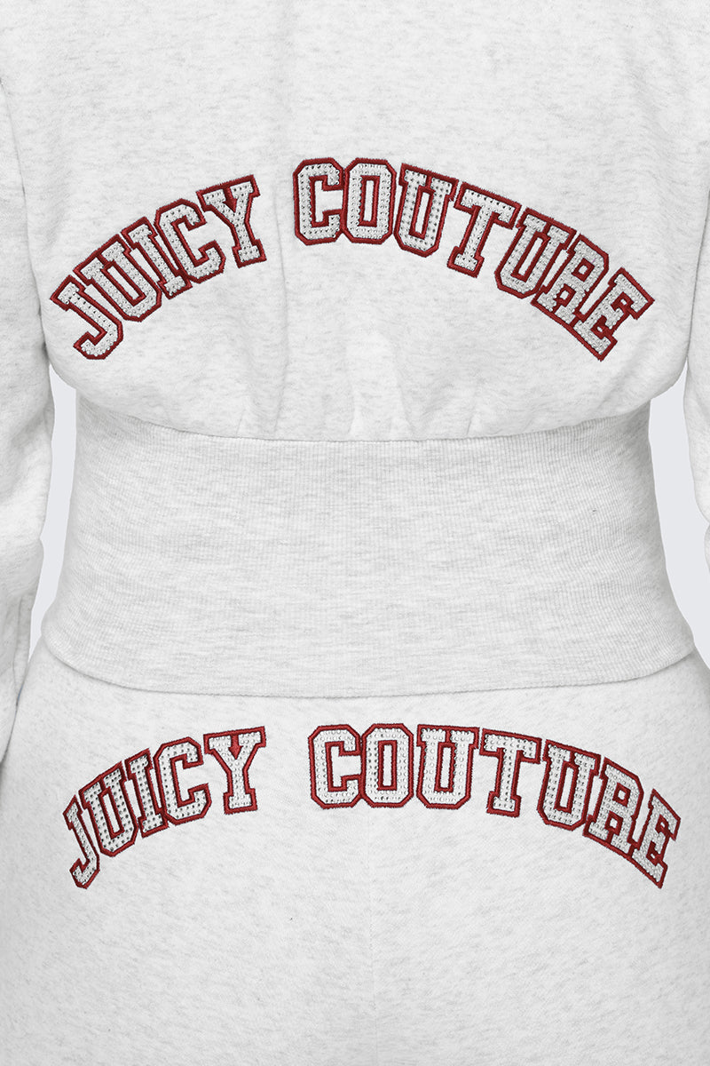 Small Bling Fleece Quarter Zip Hoodie