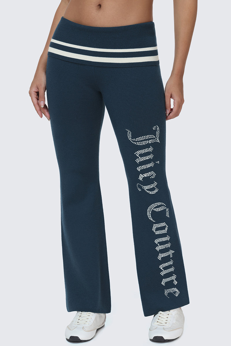 Big Bling Knit Flare Pants