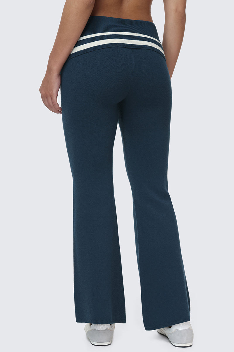 Big Bling Knit Flare Pants