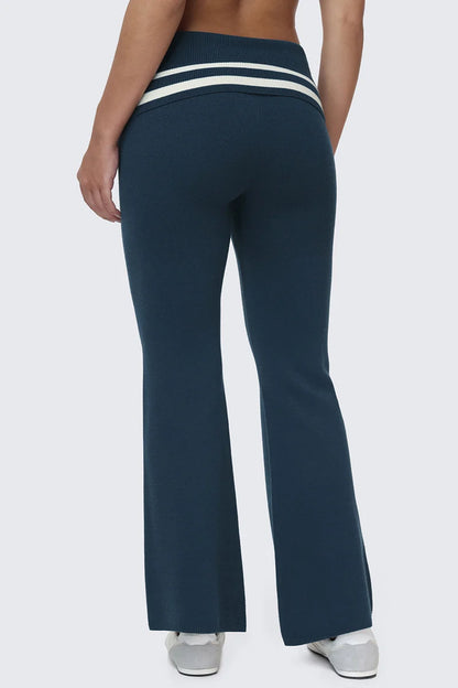 Big Bling Knit Flare Pants