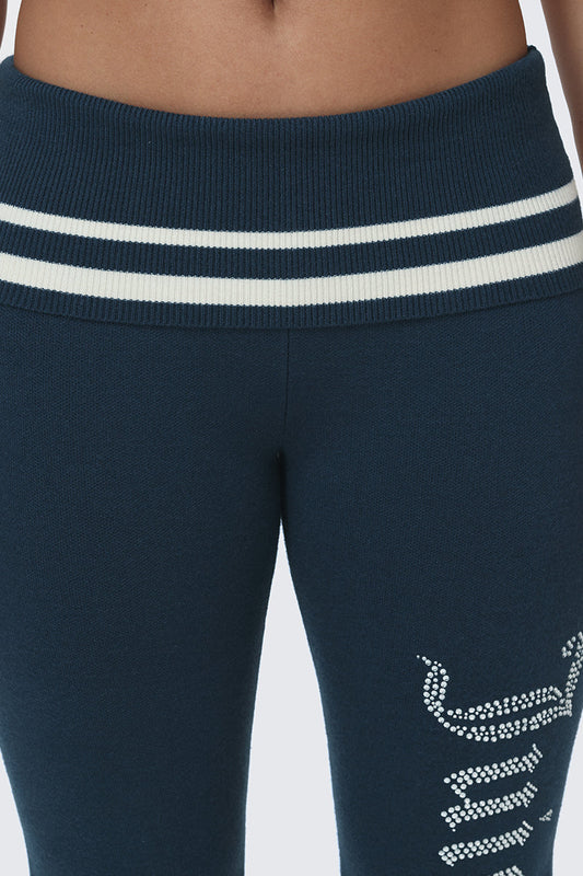 Big Bling Knit Flare Pants