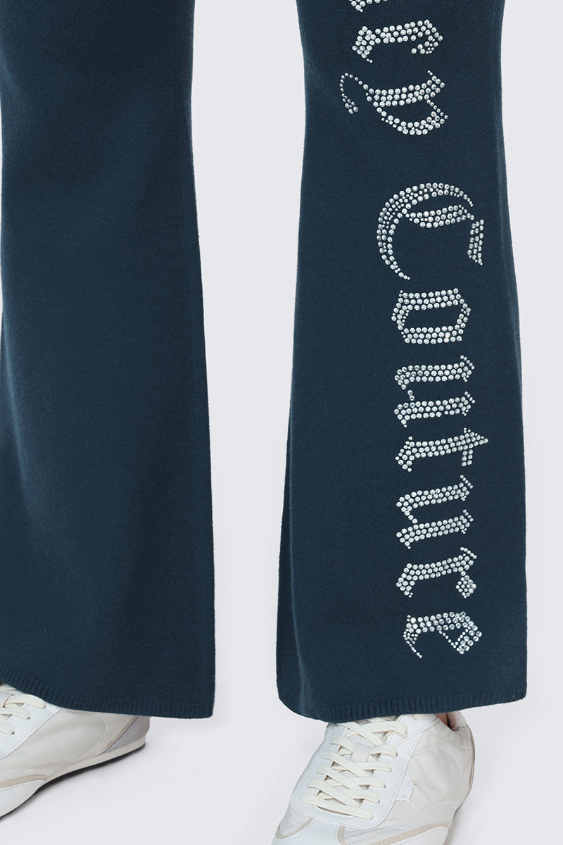 Big Bling Knit Flare Pants