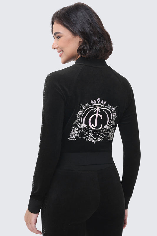 Scottie Crown Cotton Velour Jacket