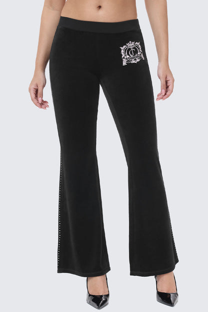 Scottie Crown Cotton Velour Track Pants