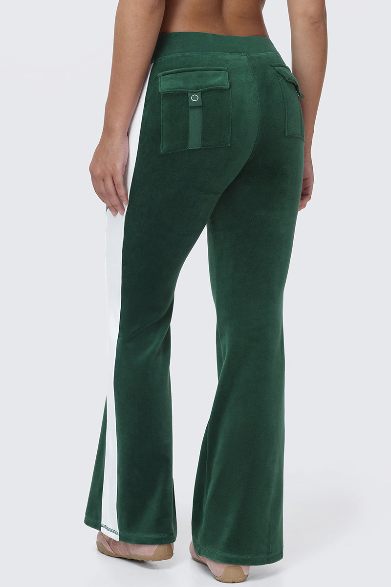 Cotton Velour Track Pants