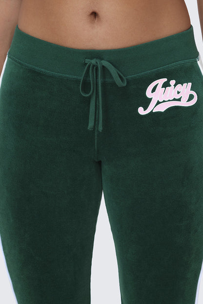 Cotton Velour Track Pants