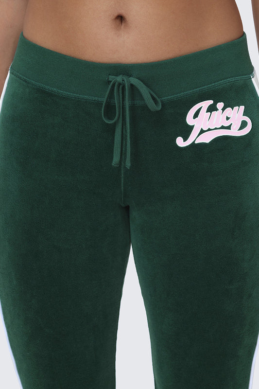 Cotton Velour Track Pants