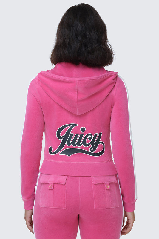 Cotton Velour Hoodie