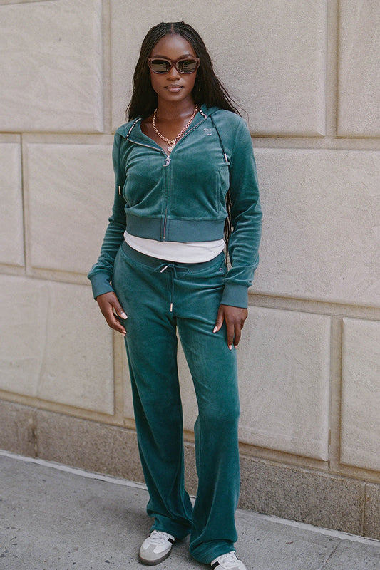 OG Big Bling Velour Track Pants