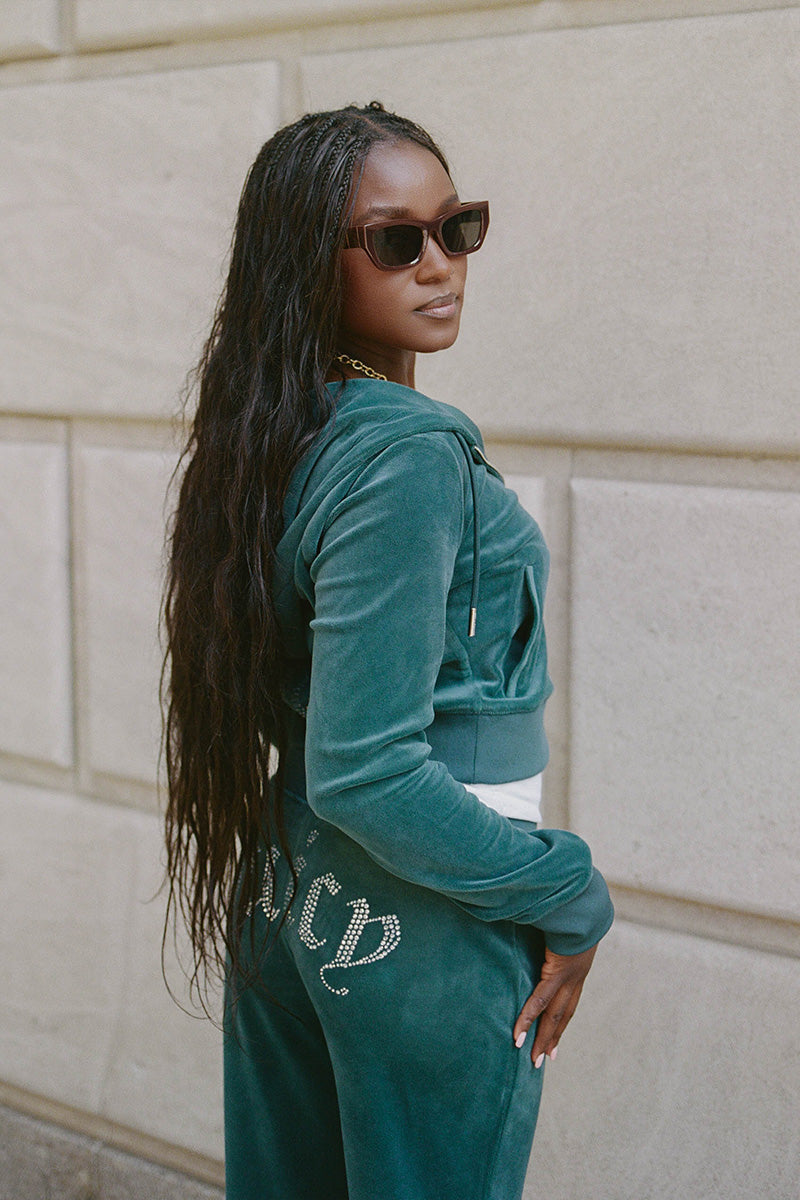 OG Big Bling Velour Hoodie